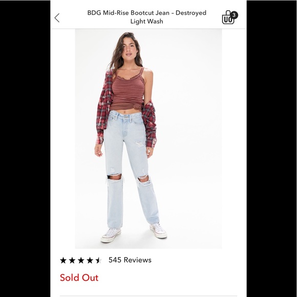 BDG by Urban Outfitters Jeans NWT - Picture 2 of 8
